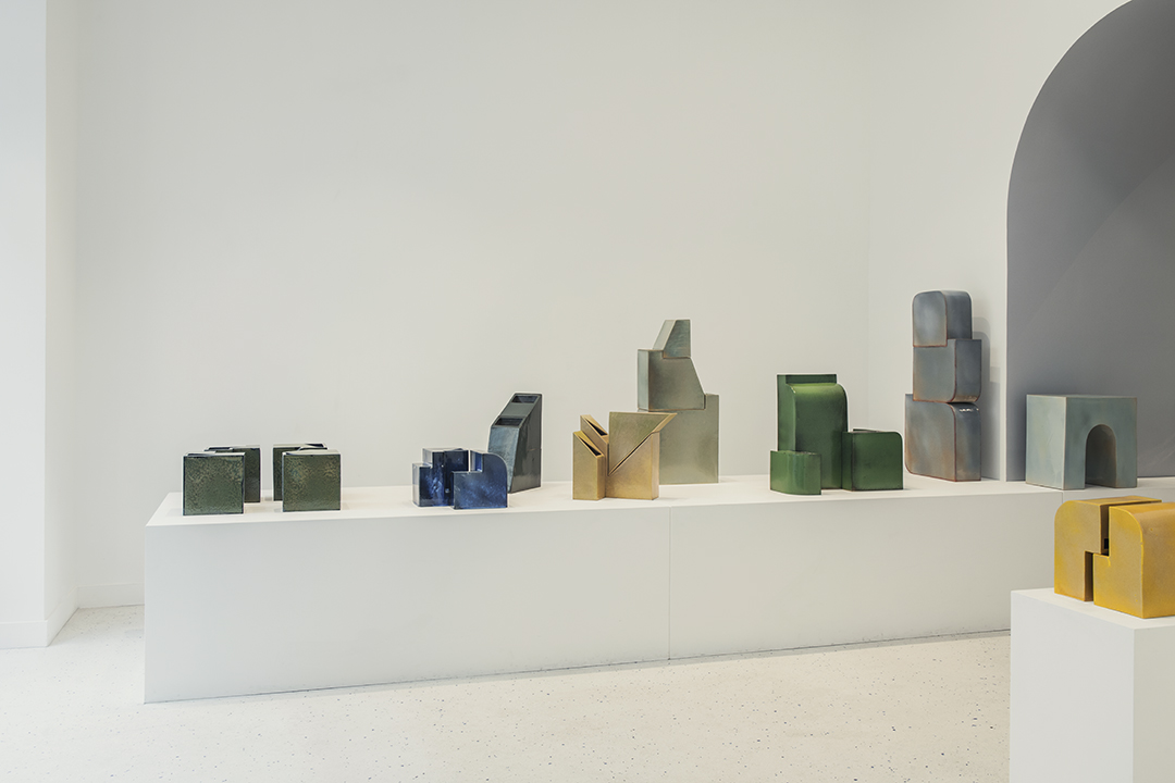 Vue d'exposition Galerie Lefebvre & Fils — Edouard Taufenbach Bastien Pourtout