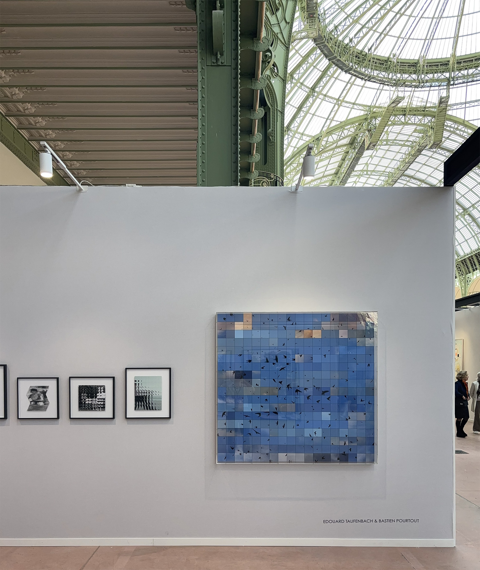 Le bleu du ciel - Art Paris, 2025 — Edouard Taufenbach Bastien Pourtout