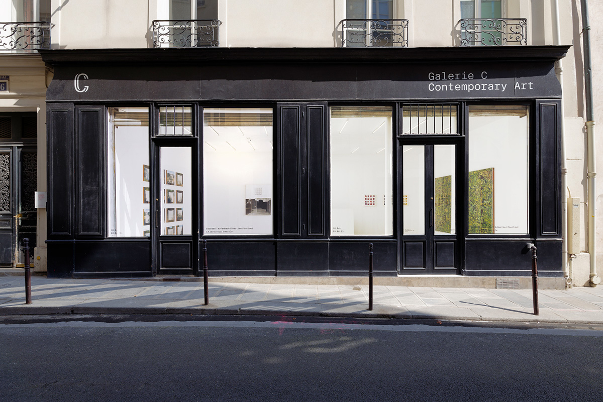 Le jardin qui bascule — Edouard Taufenbach Bastien Pourtout — galerie C